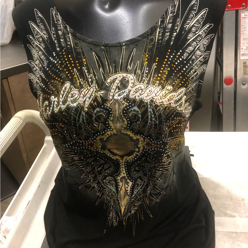 Harley Davidson Bling Top